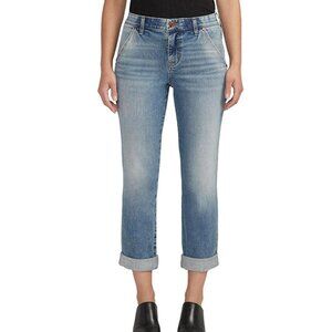 NWT Jag Mid Rise Carter Girlfriend In Mariner Blue